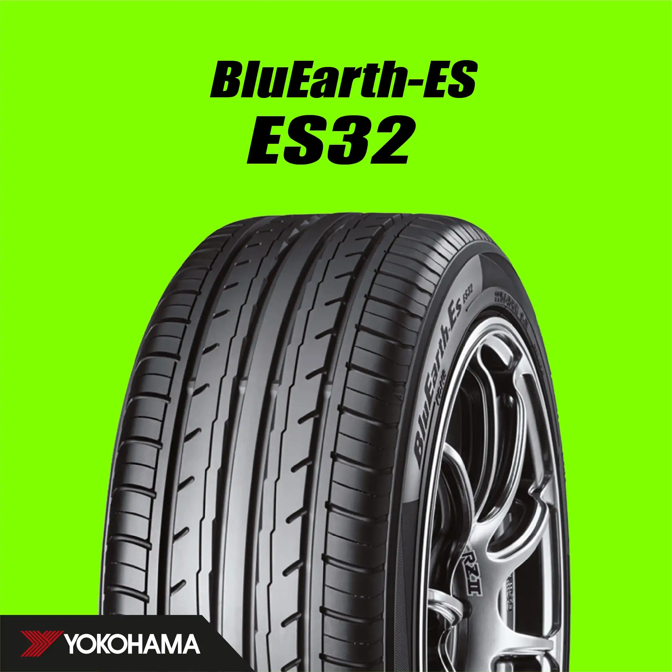 ยาง 205/55R16 YOKOHAMA BluEarth-Es ES32